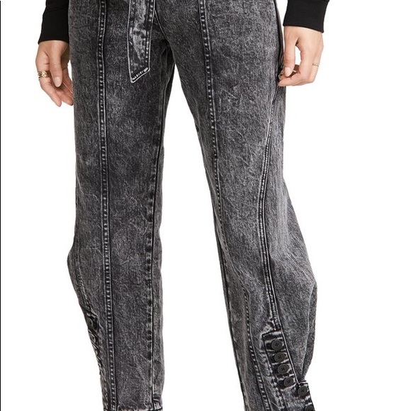 Ulla Johnson “Carmen” acid was jeans in black/grey - Picture 4 of 9